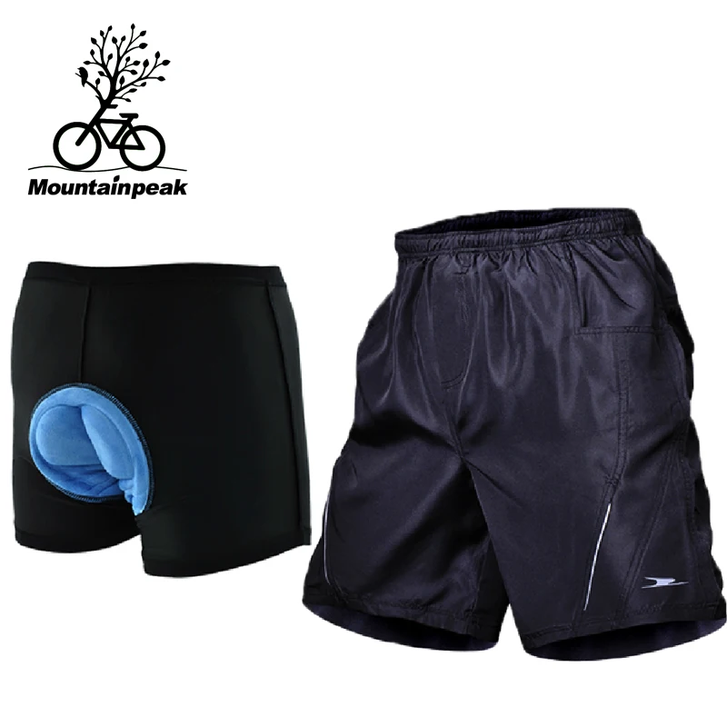 

Mountainpeak Riding Shorts Bicycle Equipment Cycling Shorts Men Breathable 3D Padded Cycling Underwear Shorts for MTB Road Bike