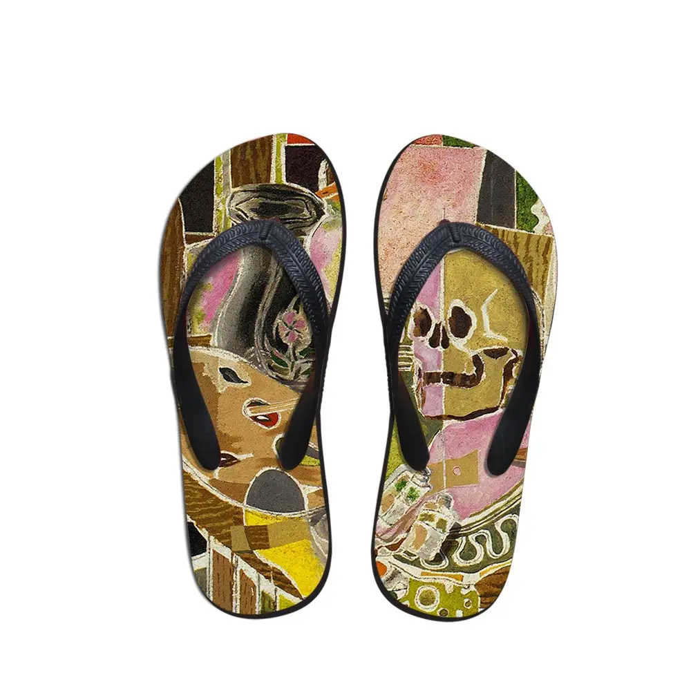 Мужские вьетнамки для улицы пляжные Нескользящие сандалии Повседневная