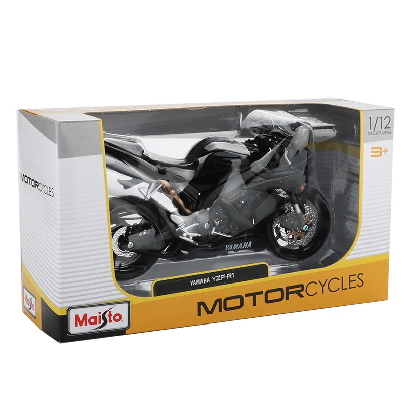 

Maisto 1:12 Motor Cycle Model Toy Alloy Motorbike YZF-R1 Motorcycle Motocross Off Road Vehicle Toys For Boys Collectible Gift
