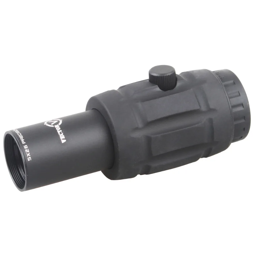 Векторная оптика тактическая Регулируемая 5x лупа подходит для Red Dot HOLO Sight с
