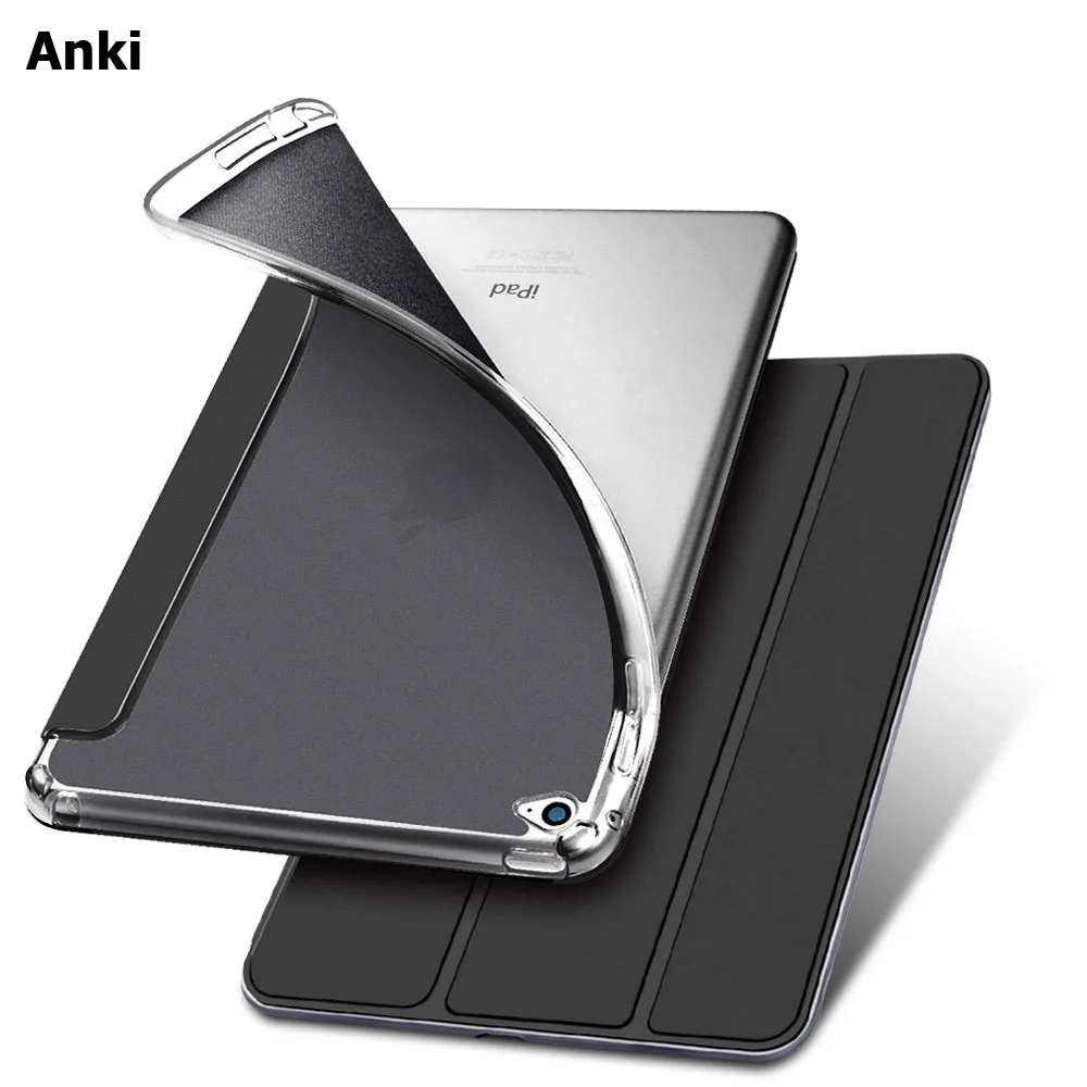+ Бесплатная пленка стилус Мягкий ТПУ чехол для Funda Apple iPad (5) Air Air2 (6) Силиконовая
