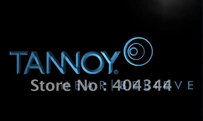 LL119 колонок Tannoy Hi Fi светодиодный неоновый светильник знак для домашнего