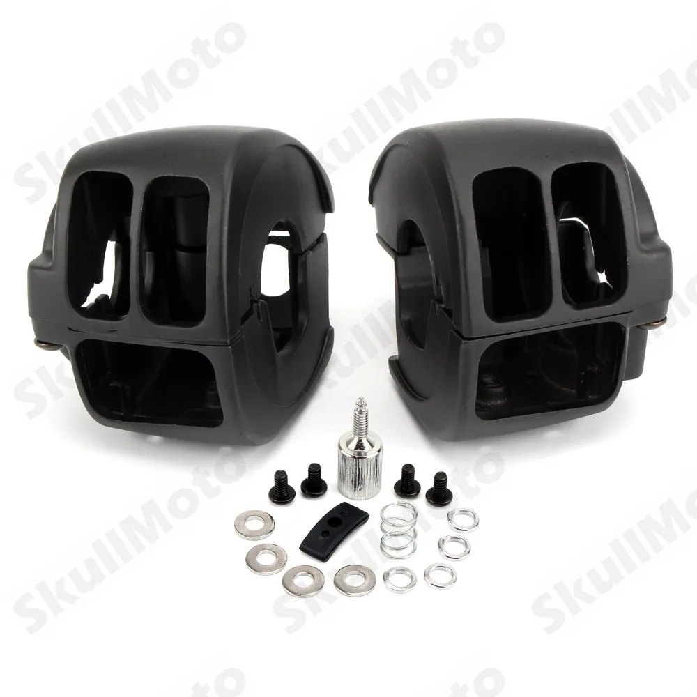 Черный комплект для мотоцикла Harley Sportster Iron 883 1200 48 72 XL 2014 2016|switch housing|switch housing