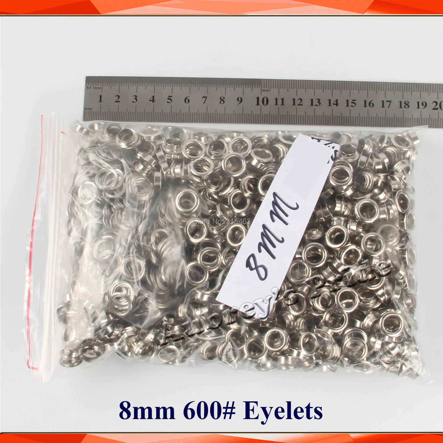2000 шт. металлические петли с внутренним диаметром 8 мм 0 32 дюйма 600 #|eyelet metal|metal