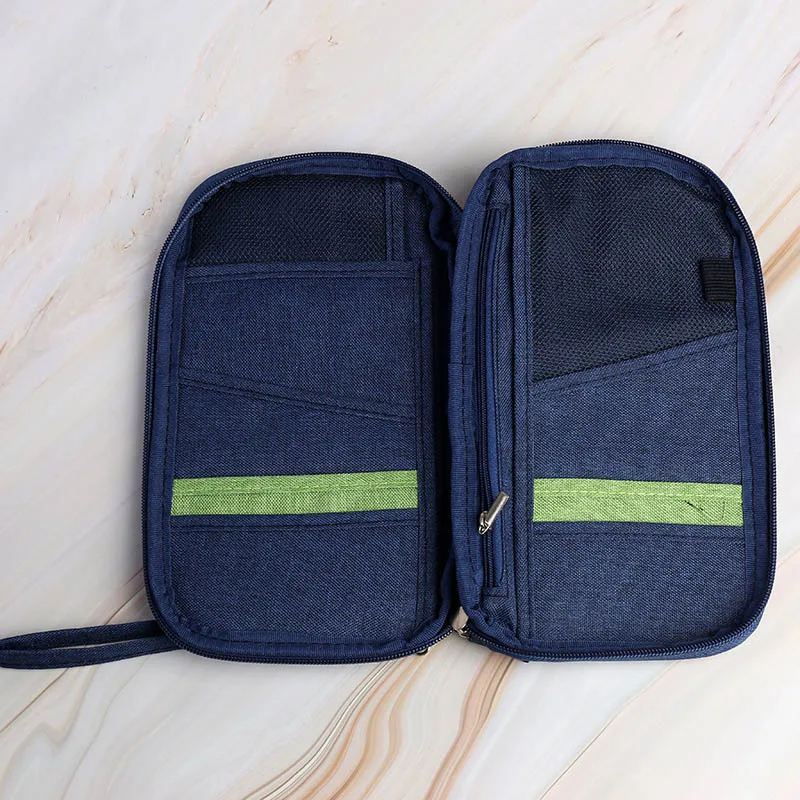 

New Arrival 1 Pcs Ticket Passport Credit Card ID Document Organizer Holder Bag Purse Travel Pouch Case
