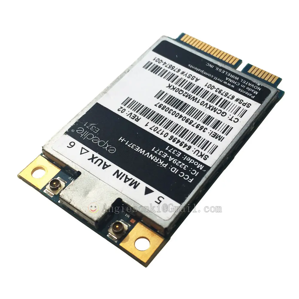 E371 3G 4G модуль GSM GPRS UMTS EDGE WCDMA LTE DC HSPA ATT PCI E Mini WWAN беспроводная карта LT2523 675793 001 для HP|lte
