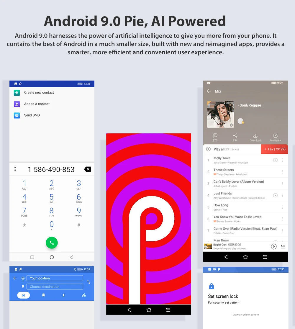 Blackview A60 6 1 дюймов в виде капли воды Экран мобильный телефон Android 8 13MP 16 GB сотовые