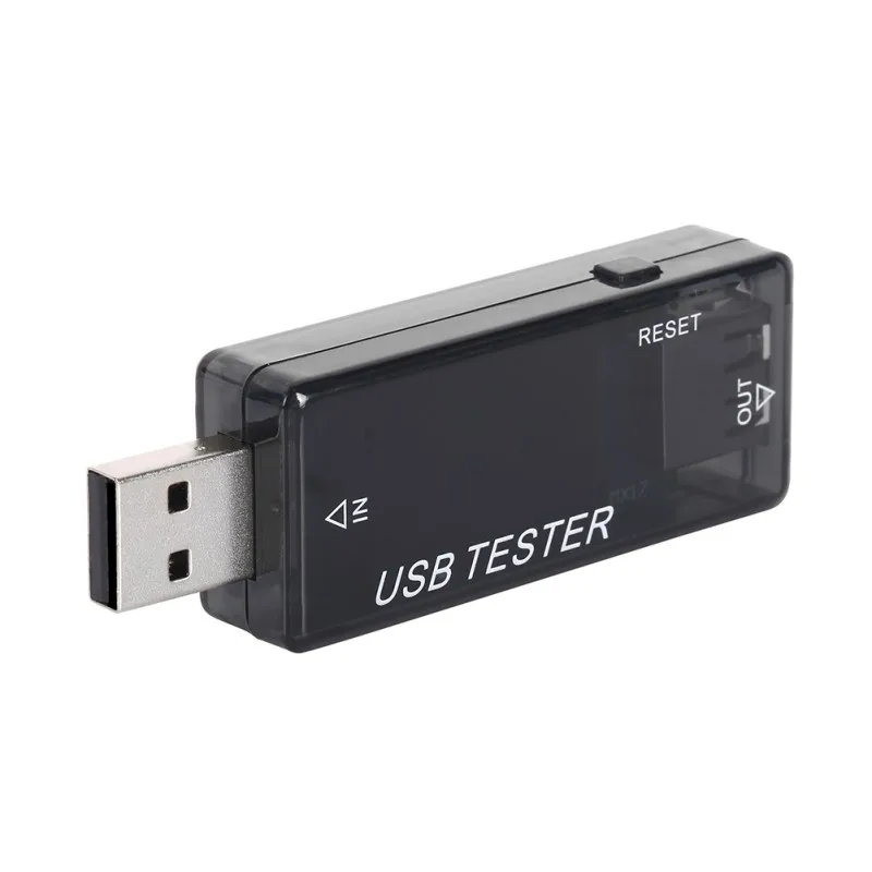 USB Тестер измеритель напряжения тока прозрачное покрытие для Xiaomi Iphone цифровой дисплей Quick Charge power Bank вольтметр