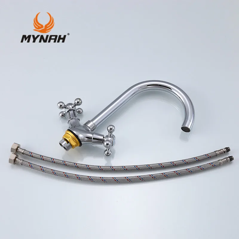 MYNAH Россия Бесплатная доставка Современный стиль кухонный кран раковина