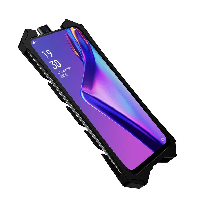 Realme X2 XT 3 Pro X Lite роскошный сверхмощная броня, металлические Алюминий задняя крышка чехол для OPPO Рено Z 2 2Z 2F 10xzoom F11 K1 K3 K5 чехол