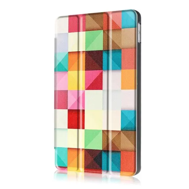 Case For Apple iPad 2017 9.7 Colorful 3D Print PU Leather Ultra Slim Back Cover New A1822 Tablet | Компьютеры и офис