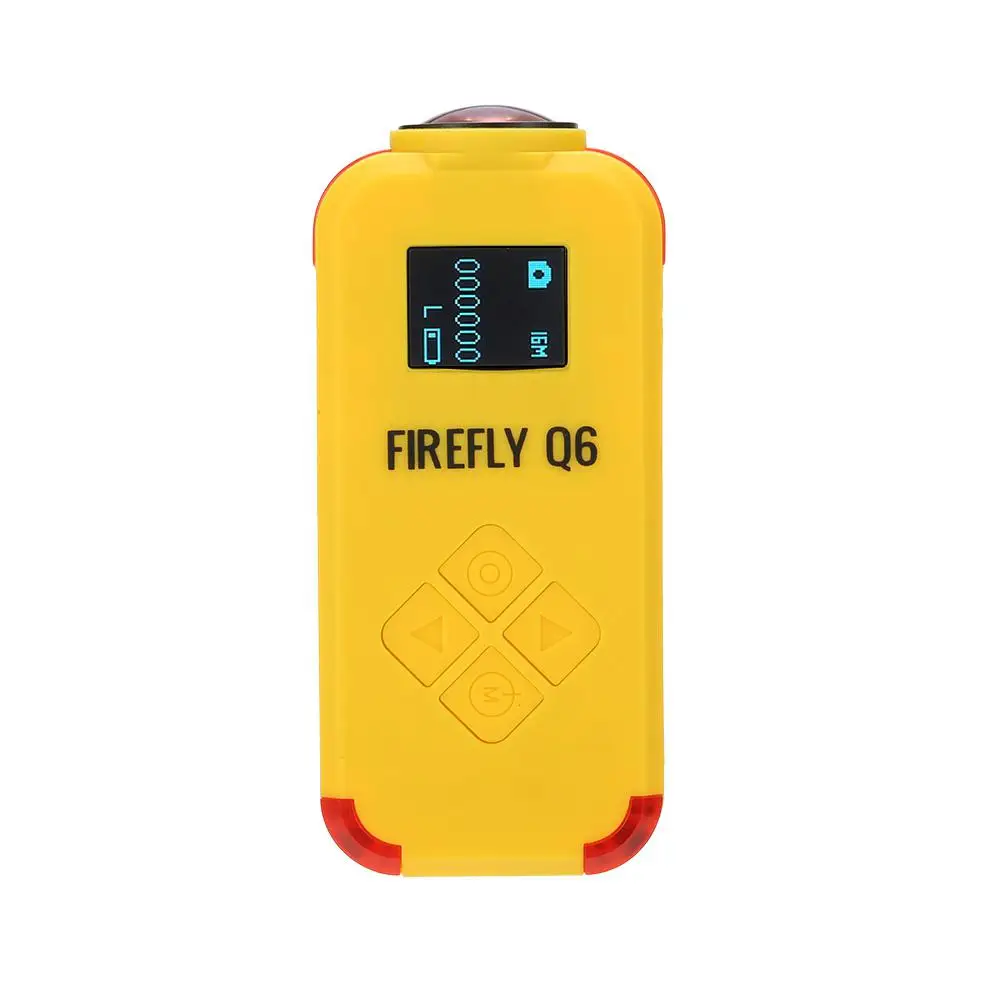 Видеокамера Hawkeye Firefly Q6 4K HD FPV 120 широкоугольный 12 м пиксель экшн 90 камера без
