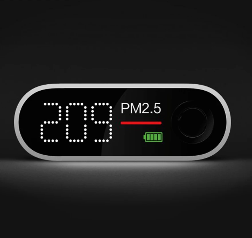 

xiaomi smart PM2.5 air detector portable Air Quality Tester OLED Screen Intelligent Display High Precision Laser Portable Sensor