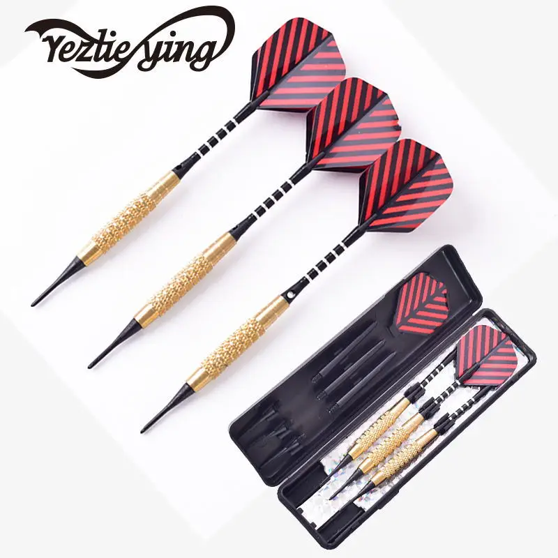 

3PCS Red Professional Darts 16.2g Safty Soft Darts Electronic Soft Tip Dardos For Indoor Professional Dartboard Games