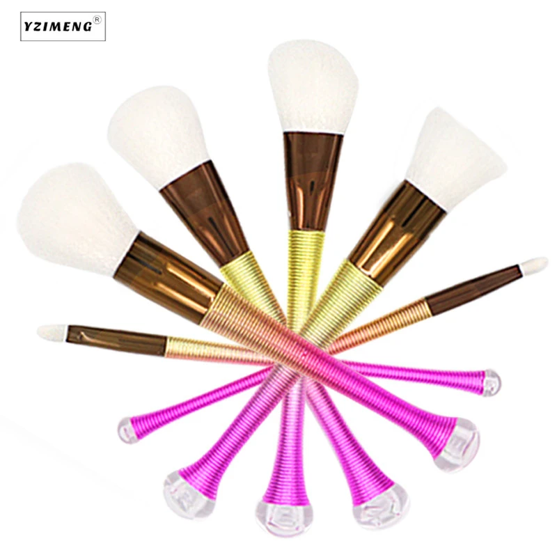 

6Pcs/Set Professhional Makeup Brushes Powder Foundation Blush Brushes Set Cosmetic Eyeshadow Make Up Brushes Soft Synthetic Hair