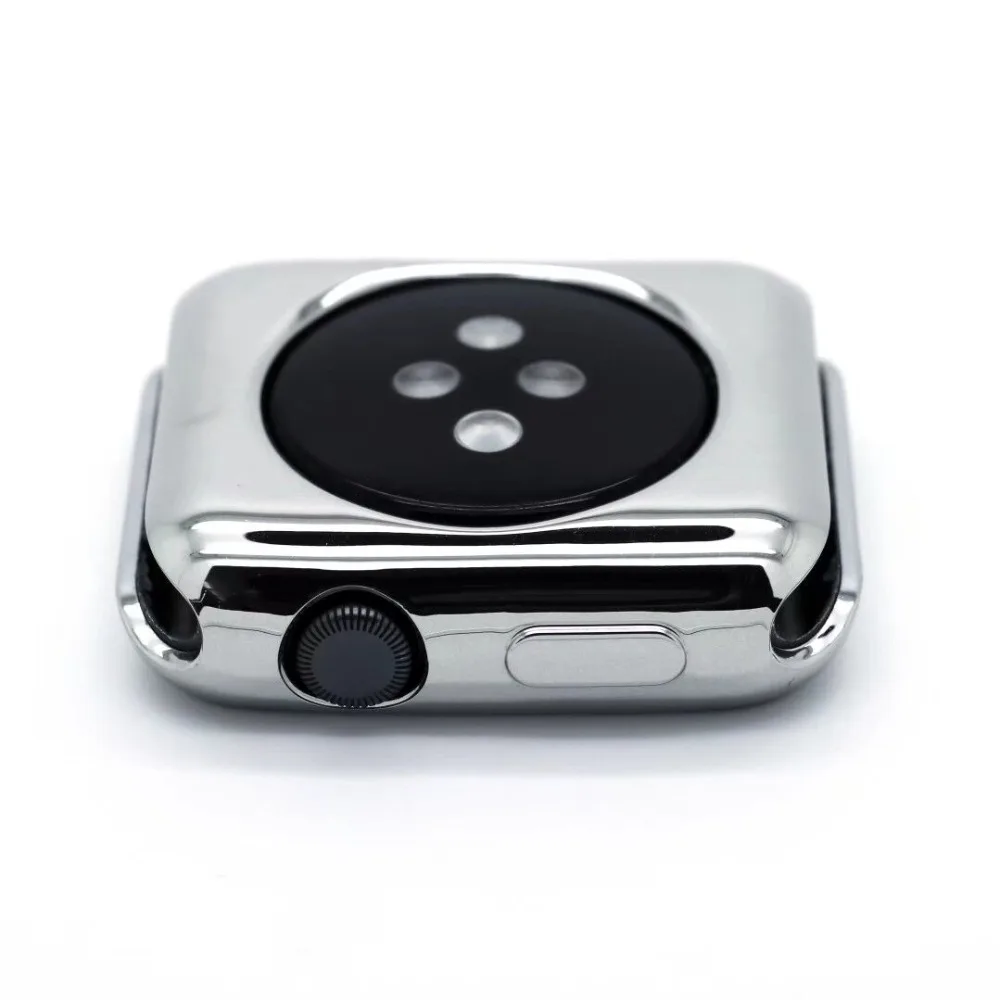4 цвета Apple Watch Case All Series 3 2 1 38 мм 42 устойчивый к царапинам мягкий гибкий из ТПУ