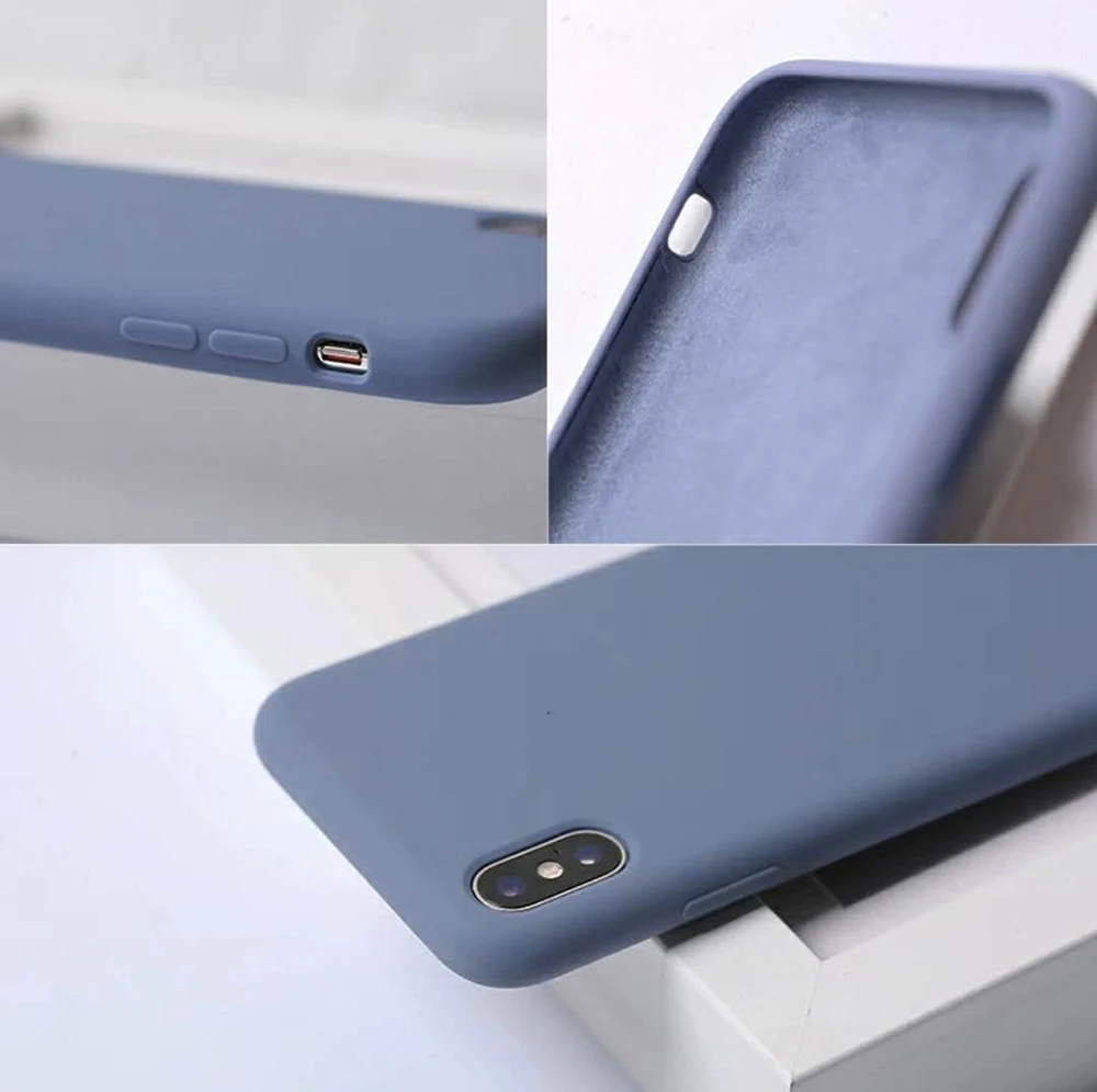 Жидкий силиконовый чехол для телефона для iphone 11 Pro XS MAX X XR мягкий, роскошный, из ТПУ чехол для iphone 7 8X6 6S Plus 5 5S SE 4 4S