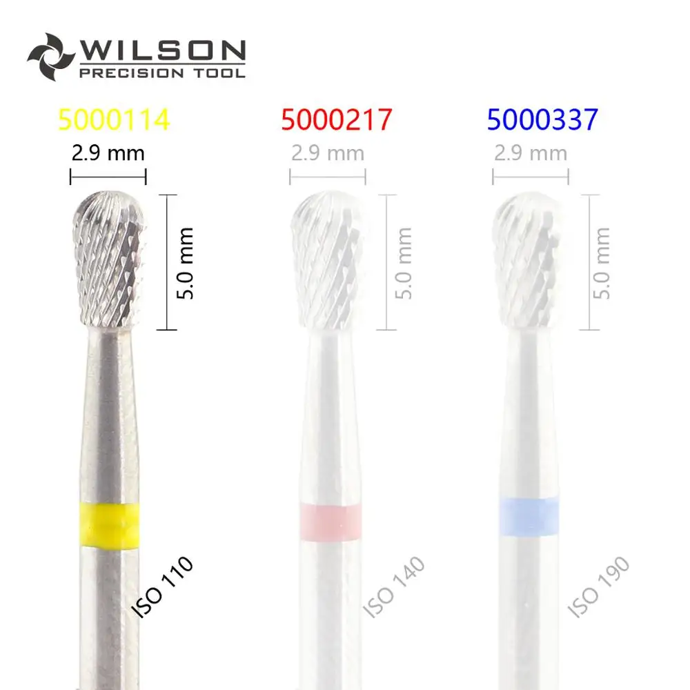 Грушевидная форма ISO 237 029-поперечная резка-HP WILSON вольфрамовый Карбид
