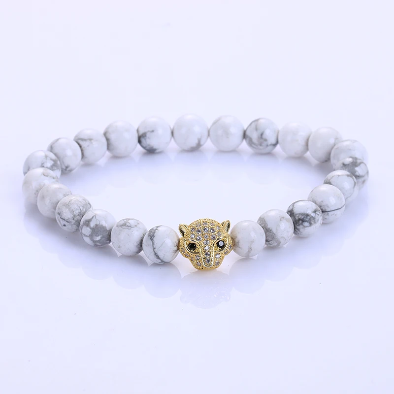 Новое поступление браслет из натурального белого камня тигровый глаз бисера с