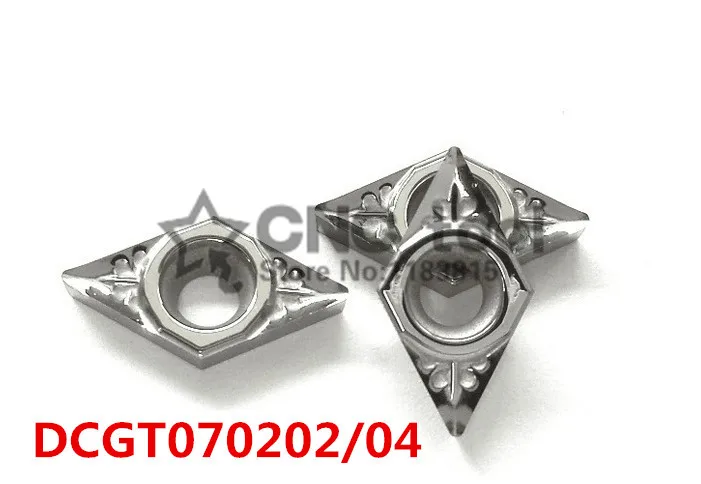 

Free shipping 10PCS aluminum carbide insert DCGT070202 /DCGT070204 ,CNC lathe tool,suitable for aluminum processing,insert SDJCR