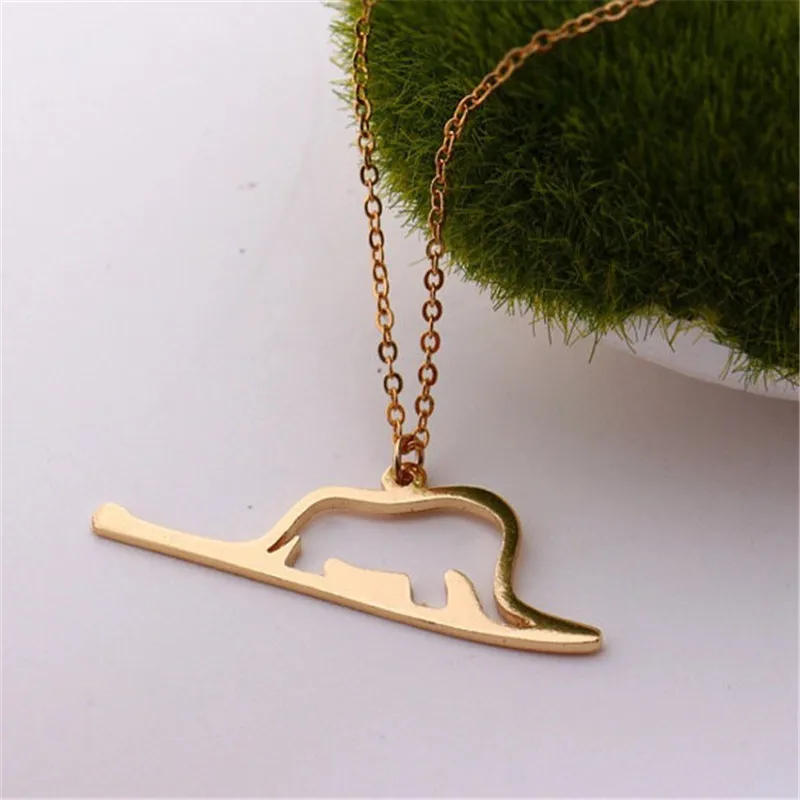 Новое ожерелье с подвеской в виде милых животных со слоном слона змеи для женщин