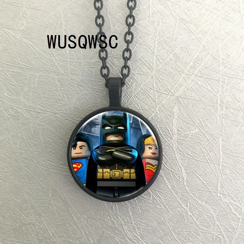 WUSQWSC/Лидер продаж 2018 года Новая мода! Бэтмен вдохновил супергероя Колье Ожерелье