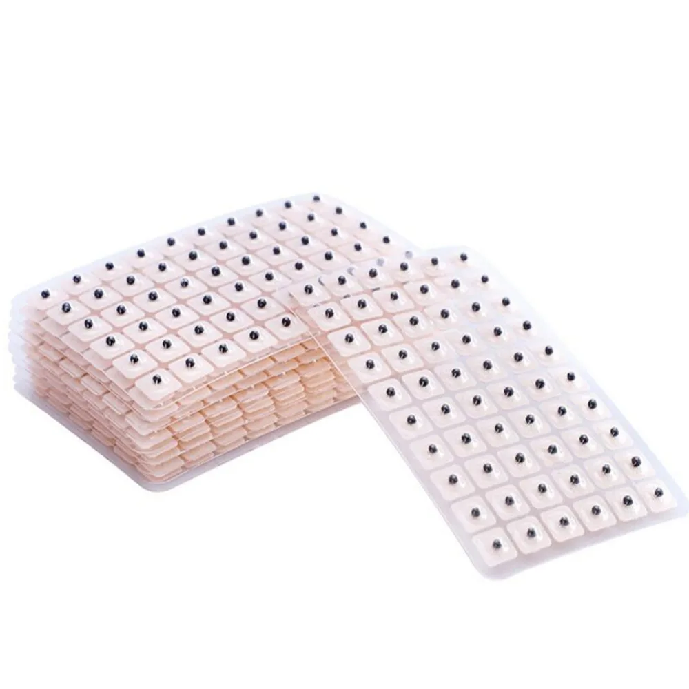 

Disposable Vaccaria Ear Seeds 300 pieces Vaccaria Ear Massage Bean Auriculotherapy Ear Seeds