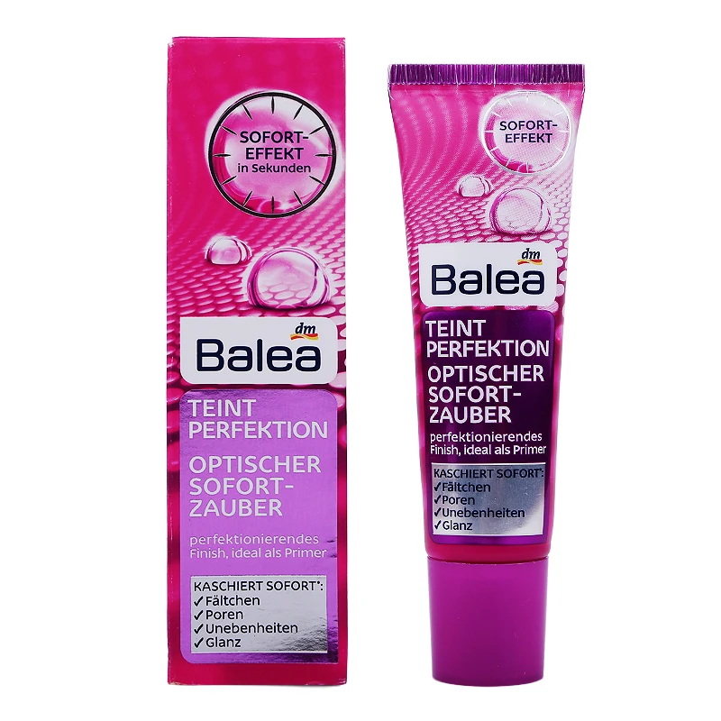 Оригинальная оптическая сыворотка Balea Perfection Instant Magic для кожи с неровностями и блеском морщин