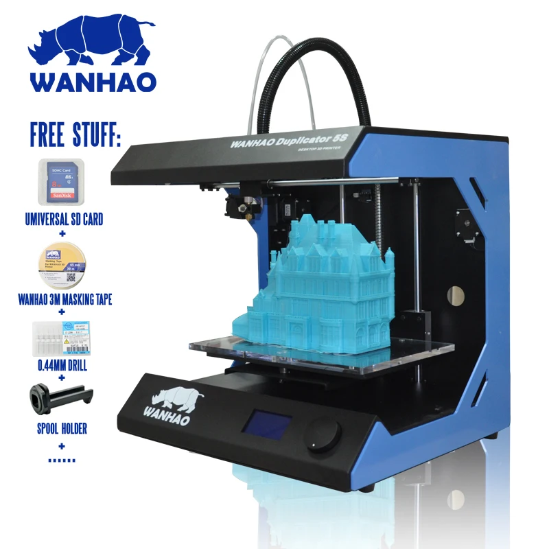 Отличное разрешение стабильный высокое качество Wanhao D5S мини 3d принтер