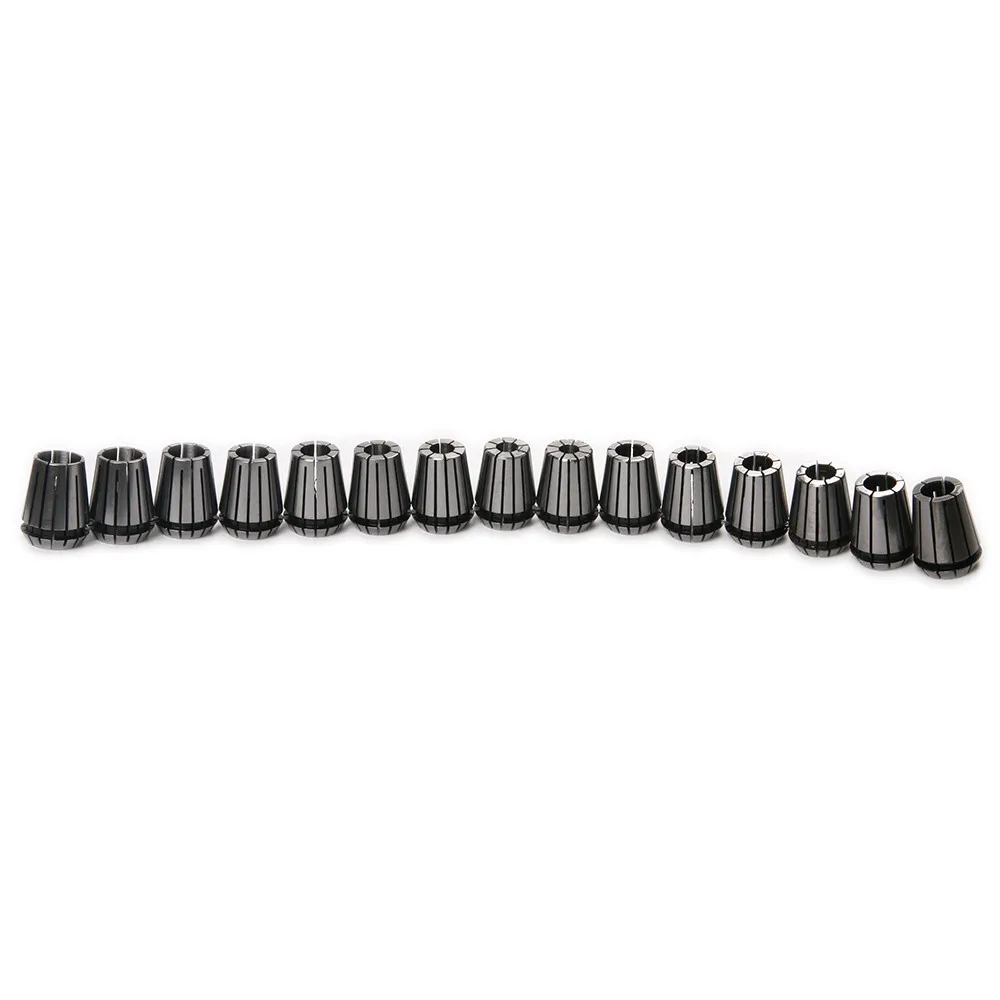 15Pcs ER25 Collet Tool Precision Spring Set from 2mm to 16mm CNC Chuck For Milling Lathe Tools and Spindle Motors | Инструменты