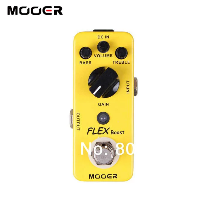 Бесплатная доставка! Новая педаль эффектов/MOOER Flex Boost педаль/полностью