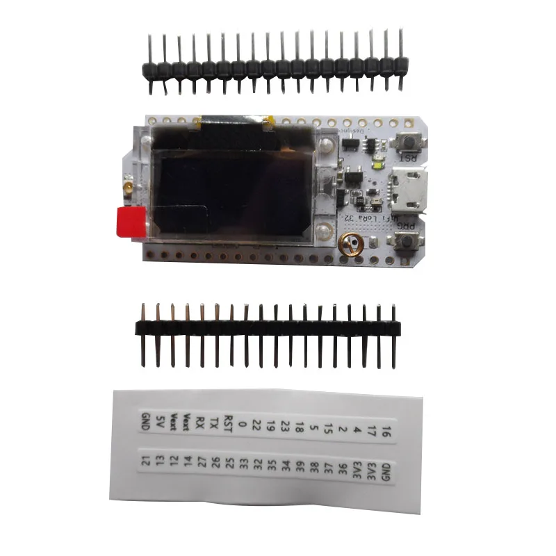 Синий модуль LoRa ESP32 SX1278 0 96 дюйма OLED дисплей Bluetooth Wi Fi комплект Lora 32 модуля Интернет