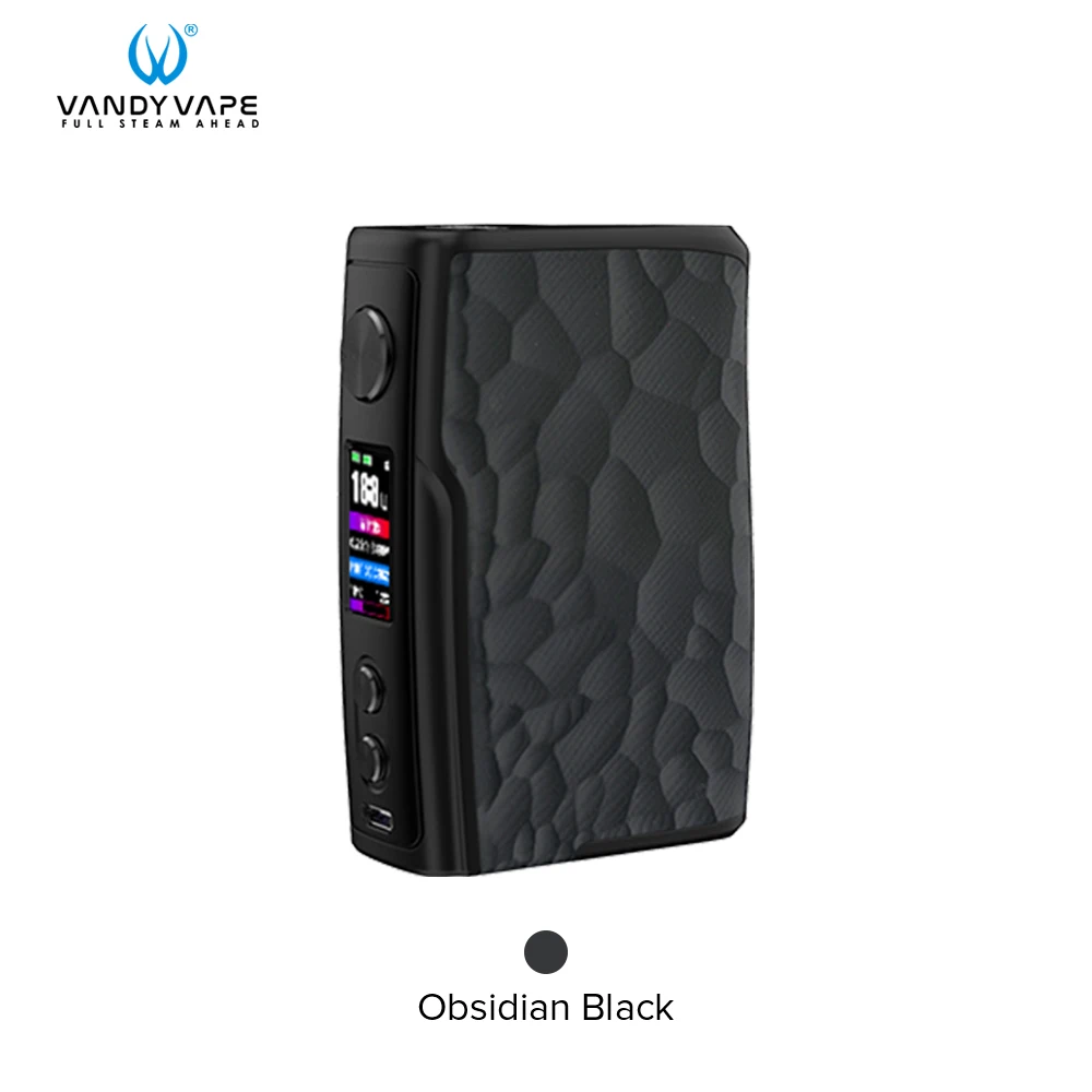 Obsidian Black (G10) Vandy Vape vwell водонепроницаемый стартер Vape мод совместимый с Vandyvape танк распылитель приложение управление электронная сигарета - Цвет: Obsidian Black (G10)