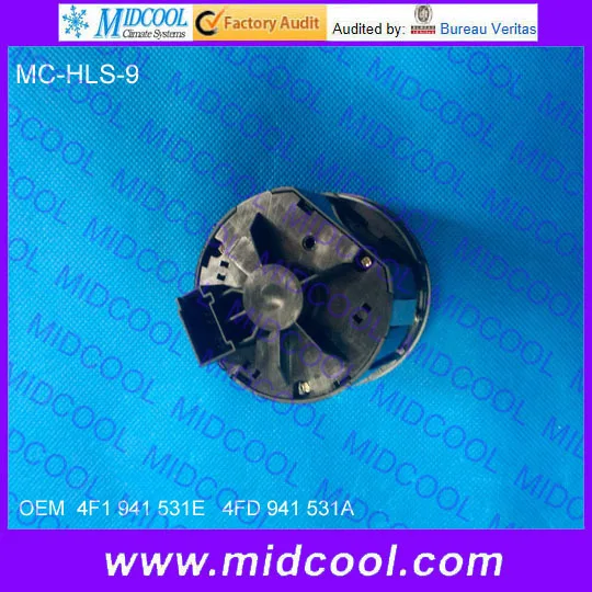 Высококачественный переключатель фар для AUDI A6 OEM:8E0 941 531A OEM 4F1941531D 4F1941531E |