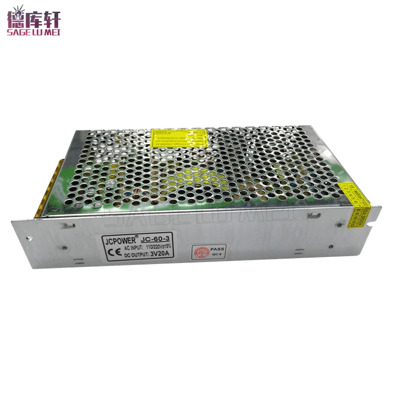 Высокое качество DC5V 12V 24V 36V 3В светодиодные полосы Мощность к адаптеру AC100-240V 1A 2A 3A 4A 5A 6A 8A 10A 15A 20A 30A 40A 50A Питание