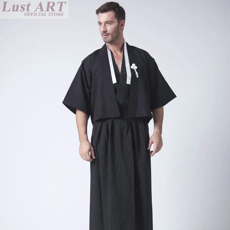Женская юката мужская модель haori Оби Самурай женская национальное качество