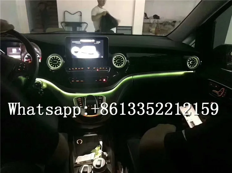 V класс воздуха conditoin крышка подходит для V-class W447 V260 V250 кондиционер крышка 4 или 2 шт. внутренние вентиляционные отверстия крышка