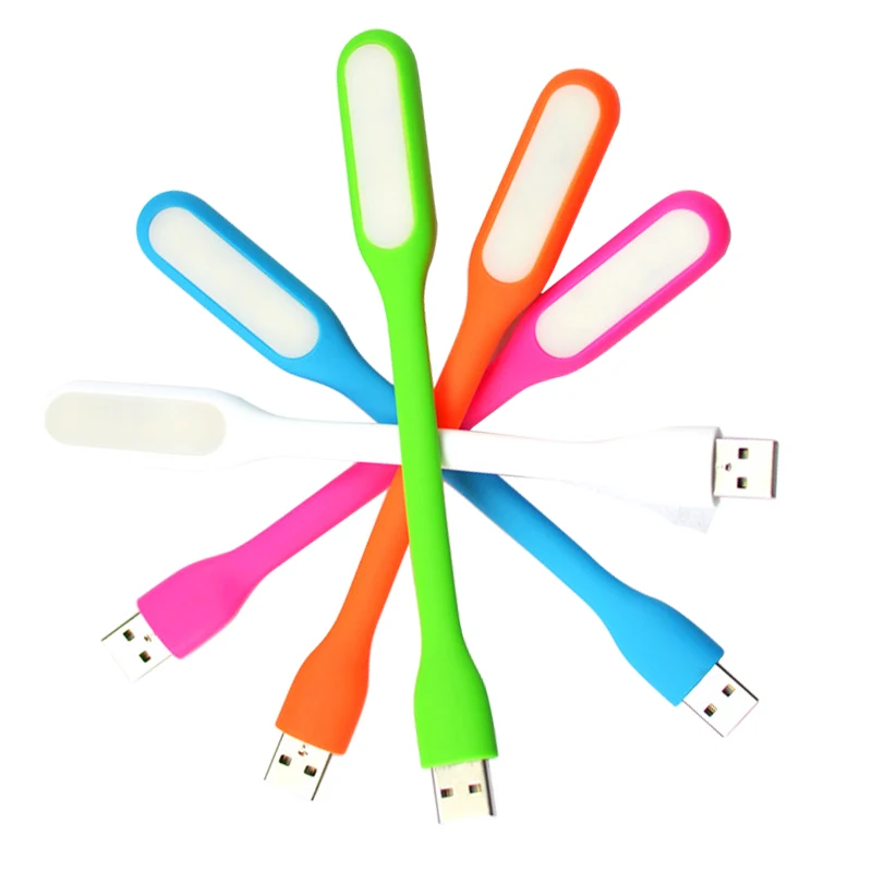 5 Цвета USB мини светодиодный ночной Светильник книга светильник СВЕТОДИОДНЫЙ