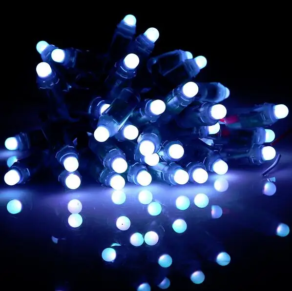 WS2811 2811 IC RGB Полноцветный 12 мм пикселей цифровой адресный светодиодный пиксельный