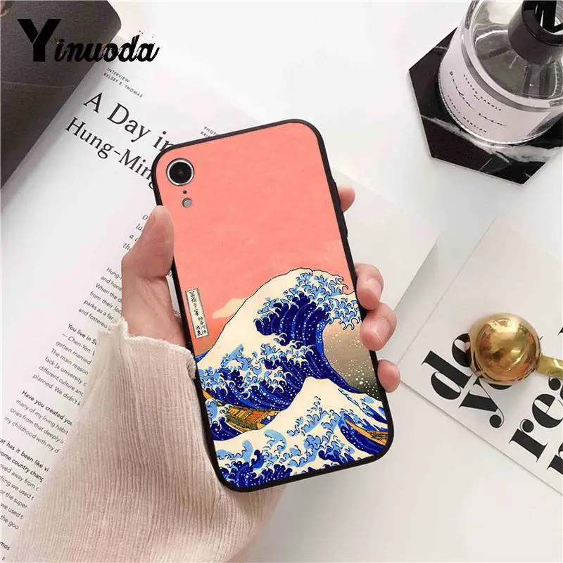Чехол для телефона Yinuoda Hokusai The Great Wave off Kanagawa iPhone 8 7 6 6S 6Plus X XS MAX 5 5S SE XR 10 11 pro max |