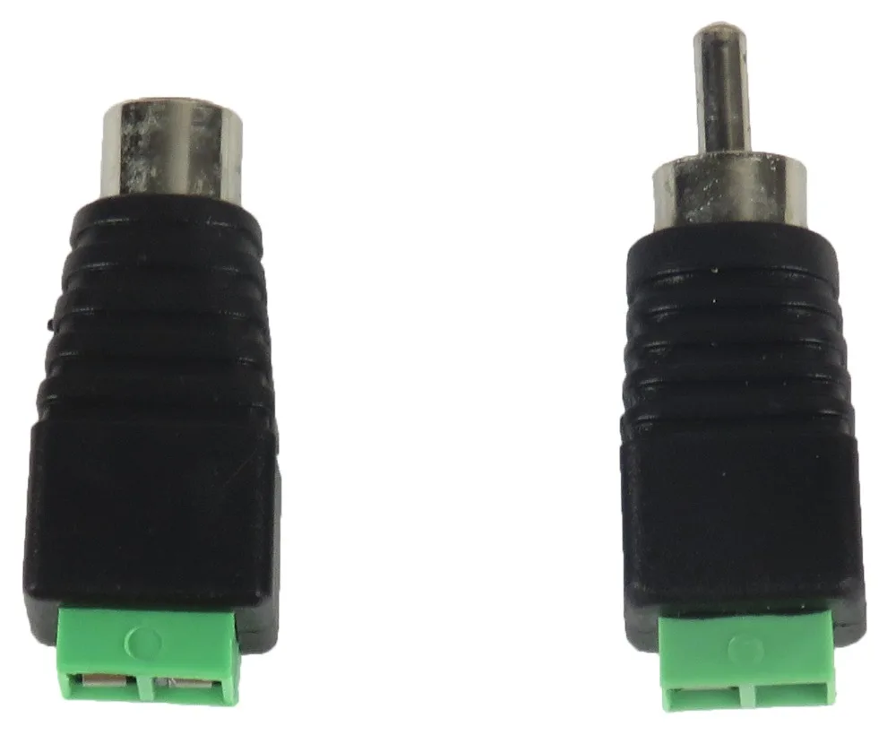 STARAUDIO 50 шт. Phono RCA штекер и разъем для AV винтовой терминал видео Balun Разъем JRB2|phono