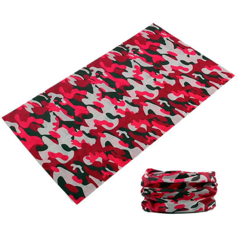 Камуфляжный походный шарф бесшовная бандана мотоциклетная маска-бабочка