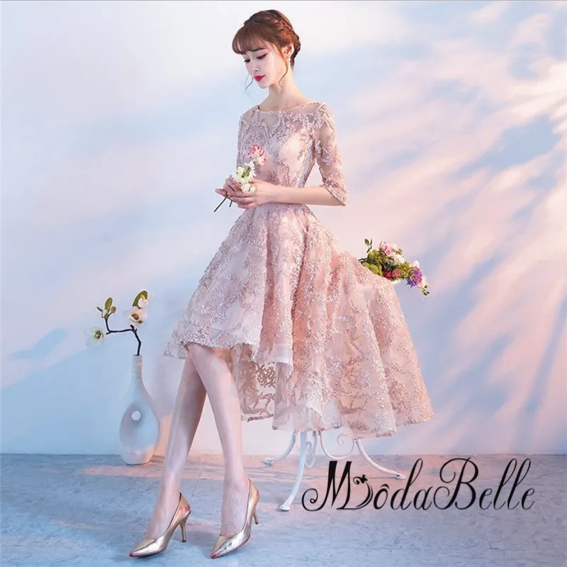 Modabelle/элегантное винтажное платье цвета хаки с О образным вырезом и короткими