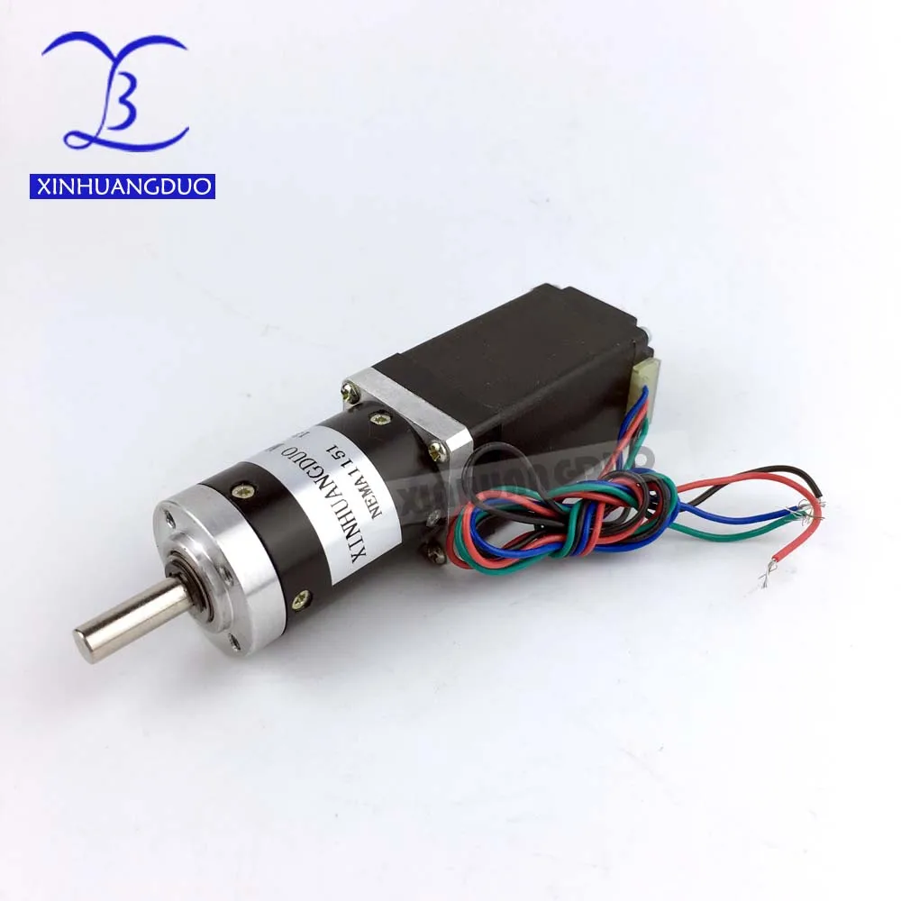 

Gear ratio 5/14/27/51/71/100/139 Planetary Gearbox stepper motor Nema 11 Geared Stepper Motor 3d printer stepper motor