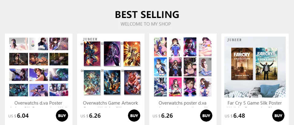 Overwatchs плакат d. va картина аниме настенные художественные шелковые Поттеры для спальни домашний декор художественные принты шелковая Живопись