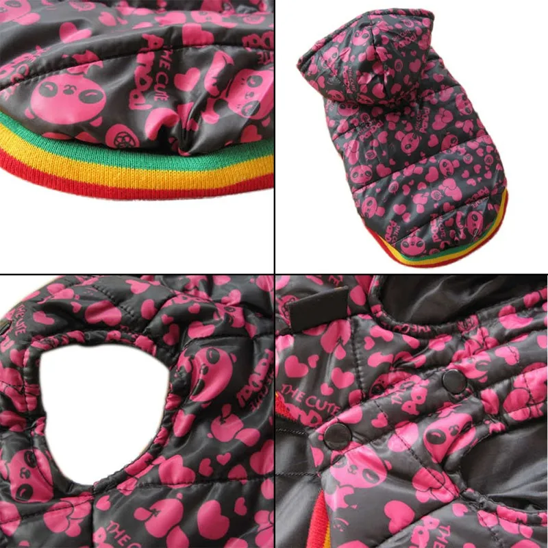 Одежда для собак зимняя водонепроницаемая уличная куртка утепленная теплая