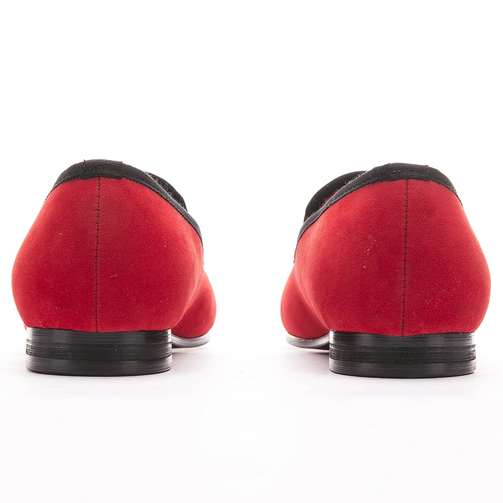 Новинка 2017 года бархатная обувь лоферы кожаные мужские туфли на плоской подошве