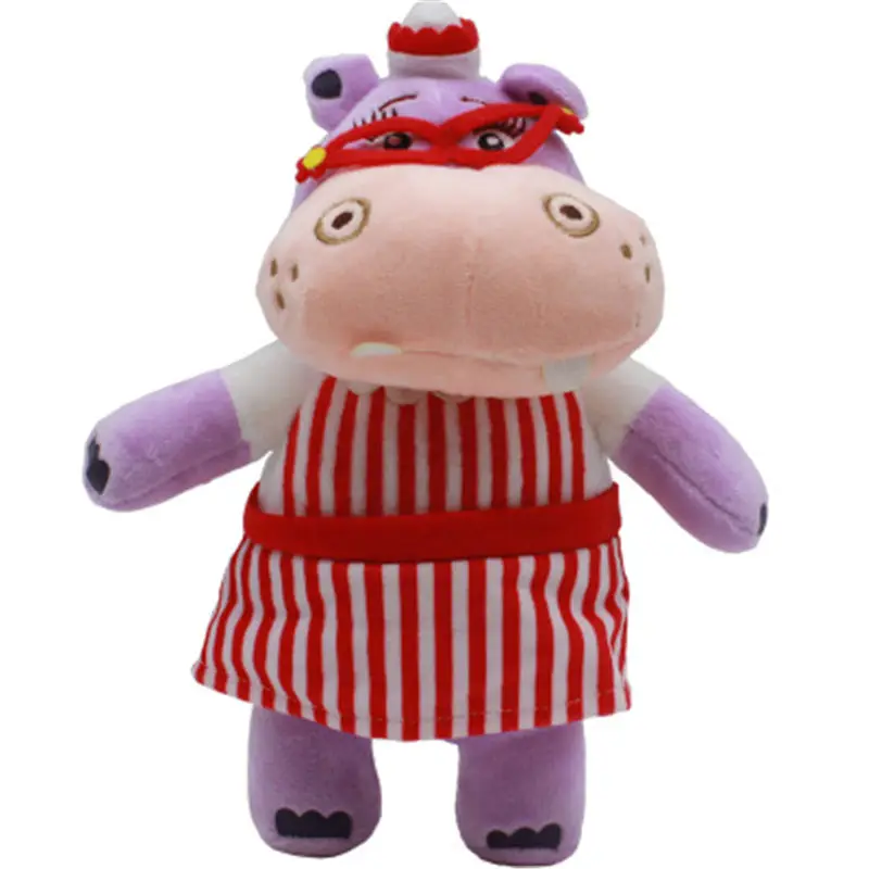 HziriP 2018 Горячая продажа маленький доктор Doc McStuffins Мягкая кукла Бегемот короткая