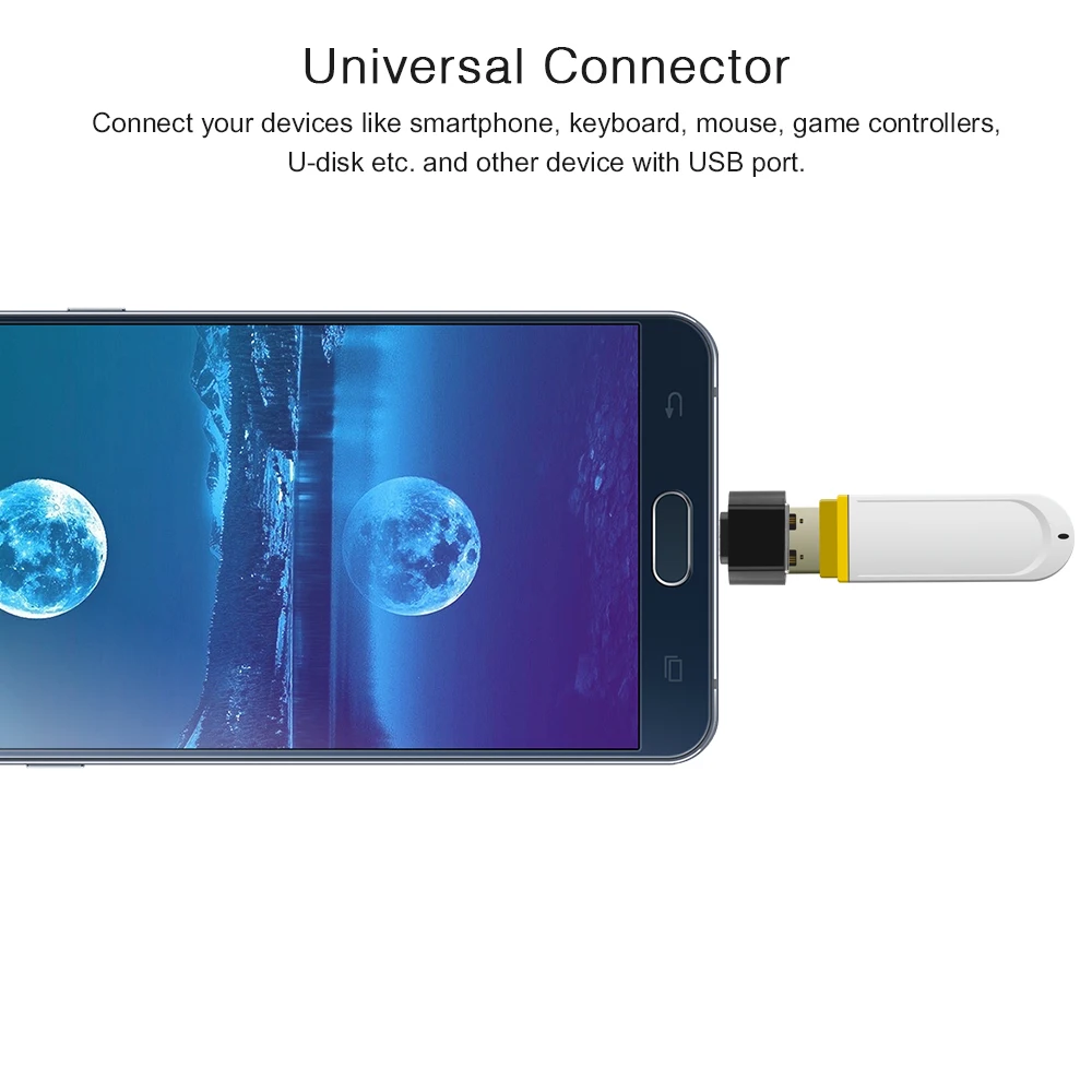 Powstro OTG Micro USB разъем 2.0 Женский мини Универсальный адаптер smart Connection для Мышь