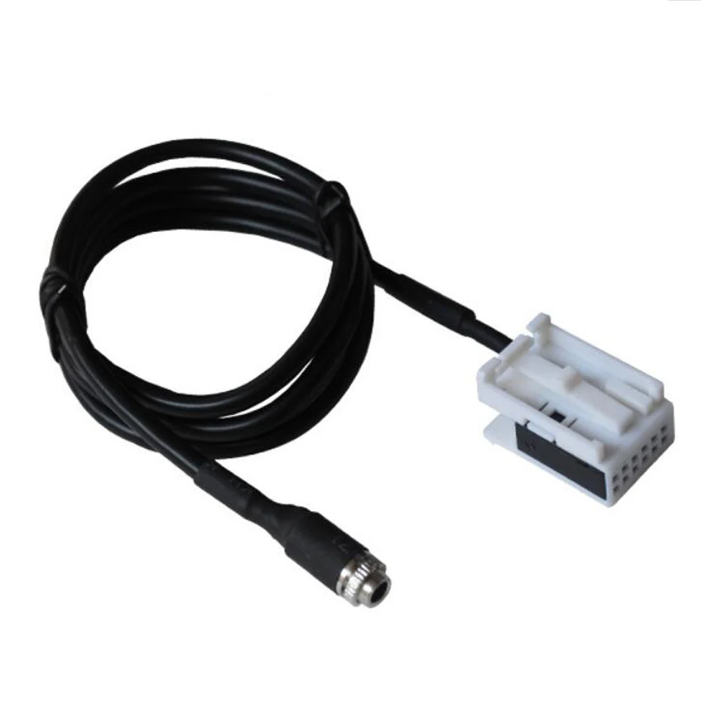 AUX in Audio Input Cable Female 3.5MM Jack Adapter For VW Touran Tiguan Golf RCD510 RCD310 RNS510